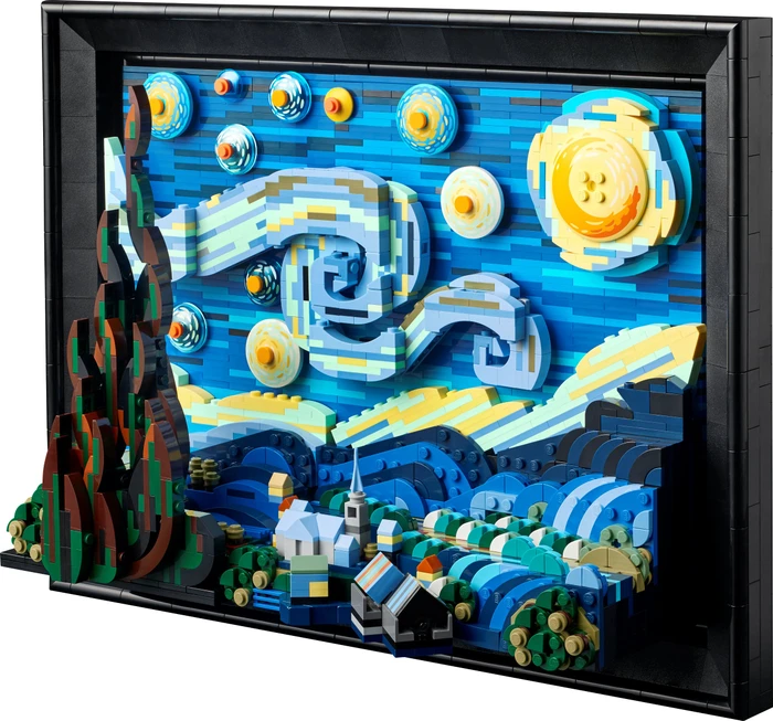 LEGO Ideas - Vincent van Gogh - Sternennacht