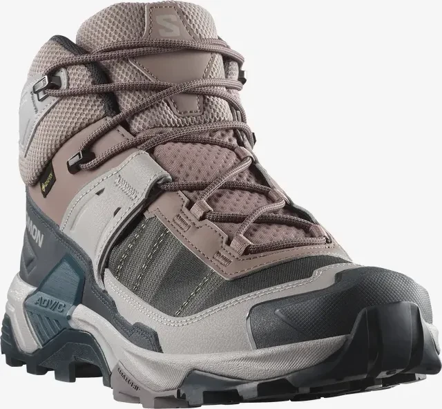 Salomon X Ultra 5 Mid GTX iron/dark navy/gull (Herren)