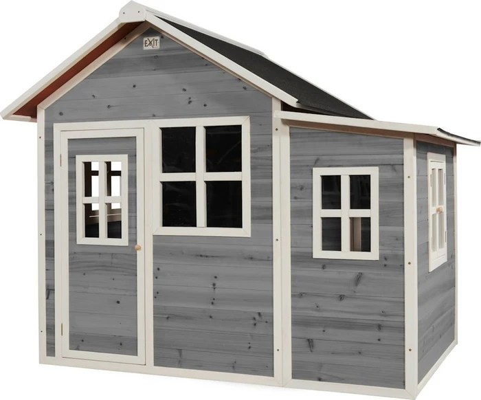 Exit Toys Exit Loft 150 Holz Spielhaus grau