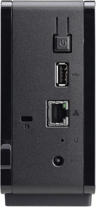 Shuttle OmniNAS KS10, 256MB RAM, 1x RJ-45 1000Base-T, 2x USB-A 2.0