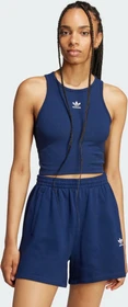adidas Essentials Ribbed Funktionsshirt ärmellos night indigo (Damen)