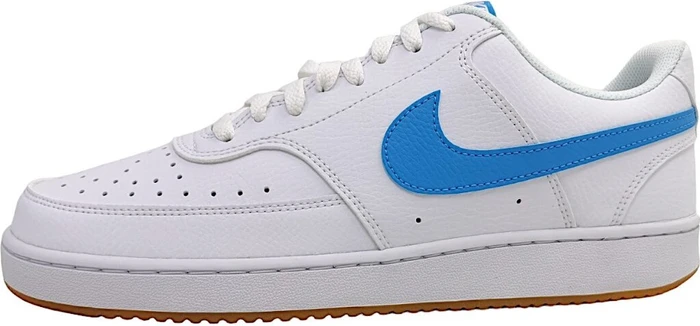 Nike Court Vision Low white/gum yellow/university blue (Herren)