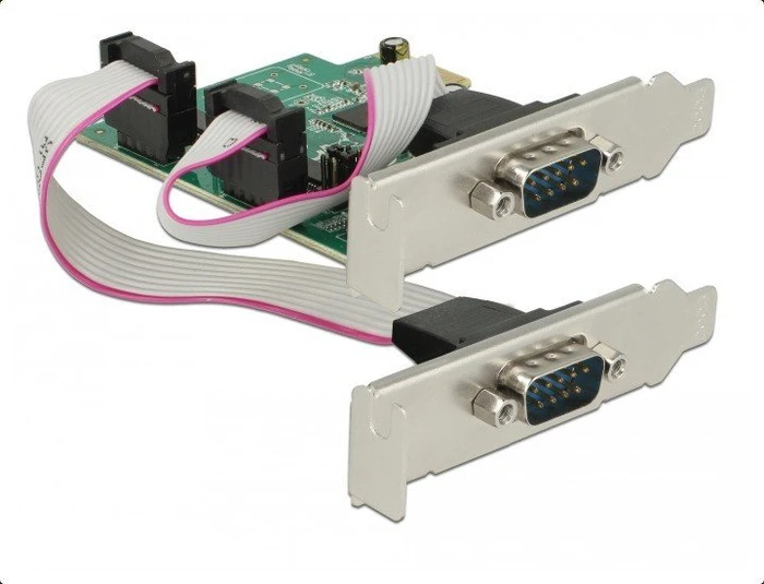 DeLOCK 2x seriell, PCIe 2.0 x1