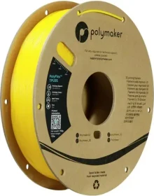 Polymaker PolyFlex TPU95, gelb, Spule, 1.75mm, 750g