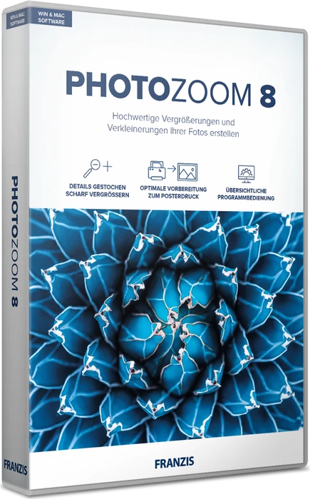 Franzis PhotoZoom 8, ESD (deutsch) (PC/MAC)