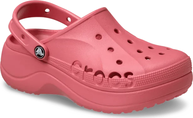 Crocs Baya Platform Clog dark cherry (Damen)