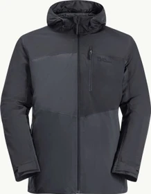 Jack Wolfskin Feldberg 3in1 Funktionsjacke ebony (Herren)