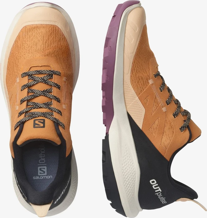 Salomon OUTpulse GTX apricot buff/black/tulipwood (Damen)