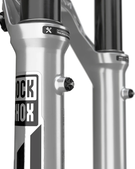 RockShox Pike Ultimate RC2 DebonAir+ Boost 15mm TA 44mm Offset 29" 140mm Federgabel gloss silver Modell 2023