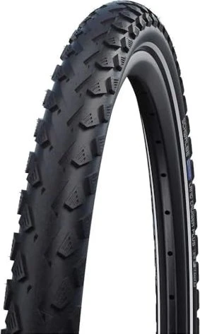 Schwalbe Land Cruiser Plus 26x1.75" PunctureGuard Green Compound Reifen schwarz/reflex