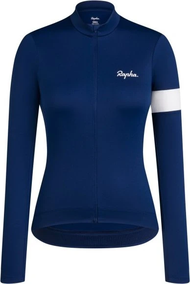 Rapha Core Thermal Trikot langarm navy/white (Damen)