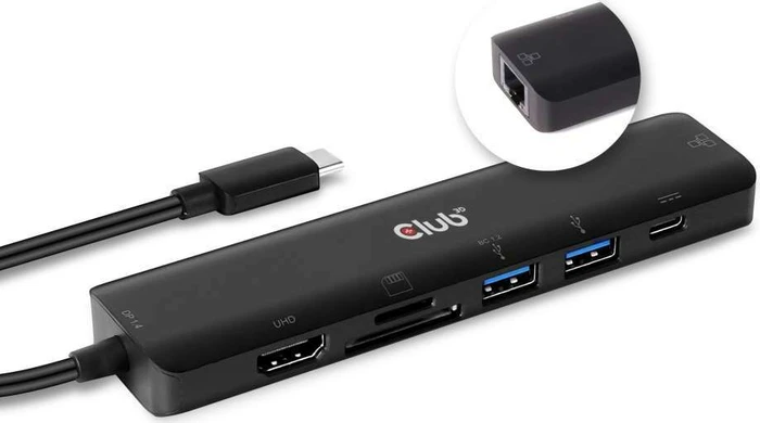 Club 3D 7in1 Hub, USB-C 3.1 [Stecker]