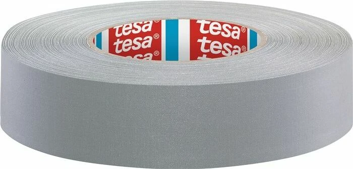 tesa tesaband 4651 Premium grau, Gewebeband, 38mm/50m, 1 Stück