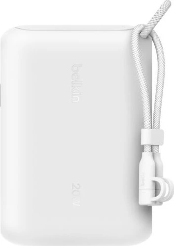 Belkin BoostCharge Powerbank 10K mit Display weiß