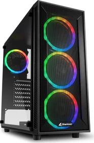 Sharkoon TG4M RGB, Glasfenster