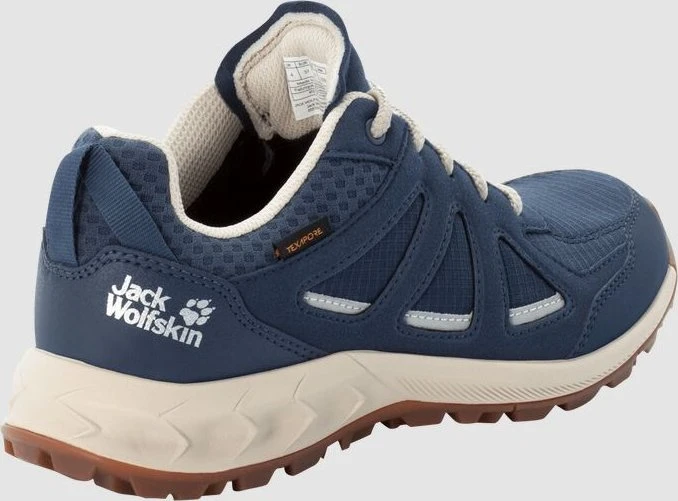 Jack Wolfskin Woodland 2 Texapore Low dark blue/beige (Damen)
