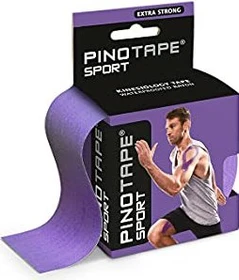 Pinotape Sport Kinesiology Tape Rolle 5cm x 5m purple