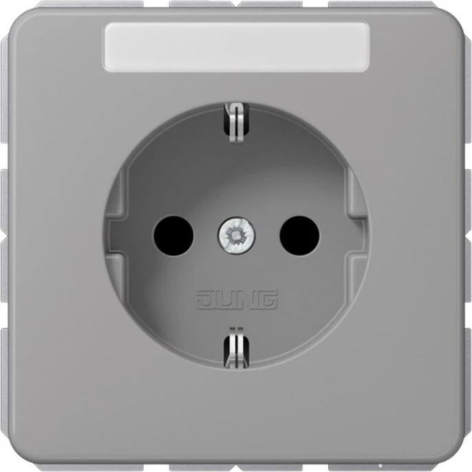Jung Serie CD SCHUKO Steckdose Thermoplast 16A 250V, grau
