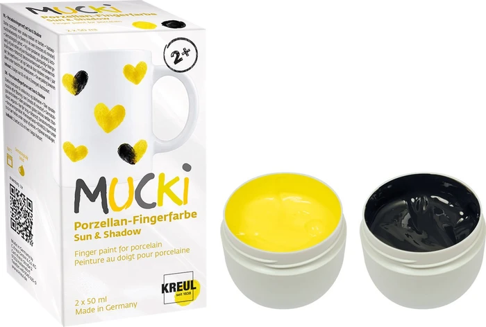 Kreul Mucki Porzellan-Fingerfarbe