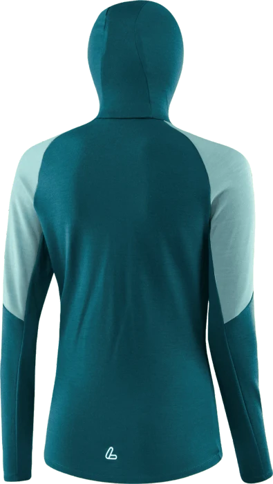 Löffler Tour Transtex Merino Hoody Funktionsjacke blue coral (Damen)