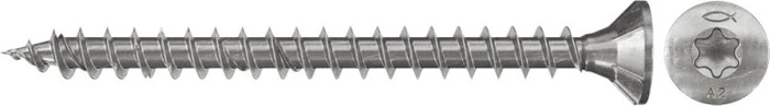 fischer PowerFast FPF-ST A2F 200 T10 Spanplattenschraube, 3.5x35mm, 200 Stück