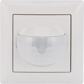 Busch-Jaeger Busch-Wächter 180 flex Komfort Sensor mit Multilinse Komplettset alpinweiß, Busch Balance SI, Bewegungssensor (64764 UJ-914)