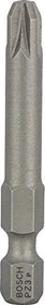 Bosch Professional Extra Hart Pozidriv Bit 1/4", PZ3x49mm, 3 Stück