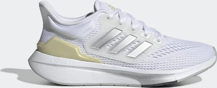 adidas EQ21 cloud white/matte silver/sandy beige met (Damen)