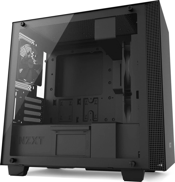 NZXT H400 schwarz, Glasfenster