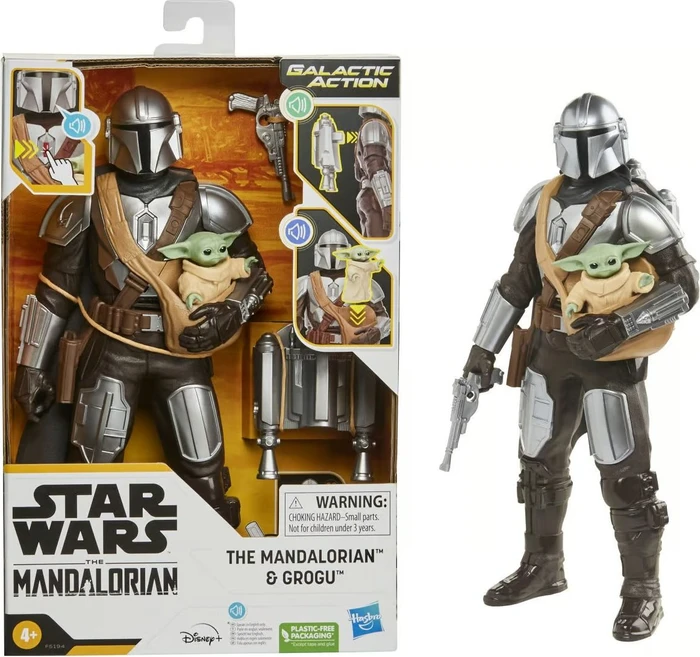 Hasbro Star Wars - Galactic Action The Mandalorian & Grogu