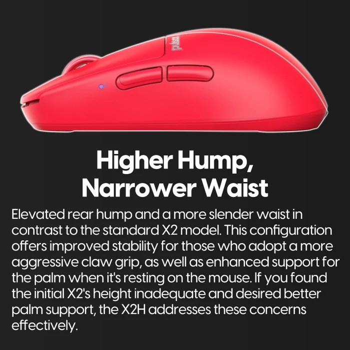 Pulsar Gaming Gears X2H Wireless Red Edition, USB