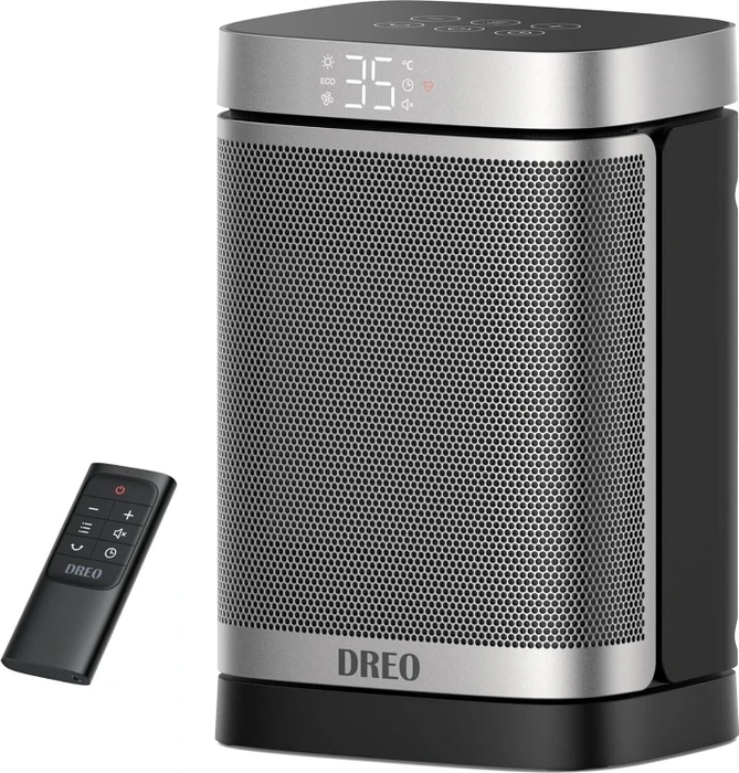 Dreo Atom One Motion Sensor Keramik-Heizlüfter silber