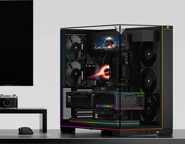 Thermalright Levita Vision 360 UB ARGB Black, schwarz