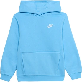 Nike Sportswear Club Fleece Hoodie football blue/white (Junior)