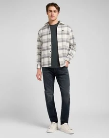 Lee Relaxed Mercantile Hemd langarm painter gray jaspe plaid (Herren)