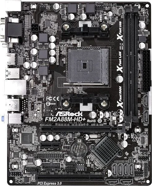 ASRock FM2A88M-HD+ (AMD FM2+)