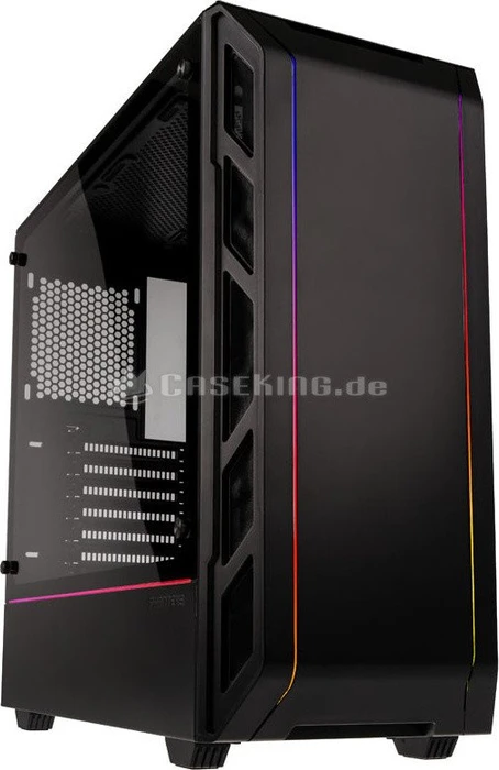 Phanteks Eclipse P350X schwarz, Glasfenster