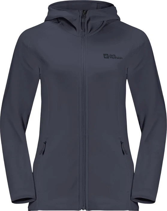 Jack Wolfskin Baiselberg Hoody FZ Jacke graphite (Damen)