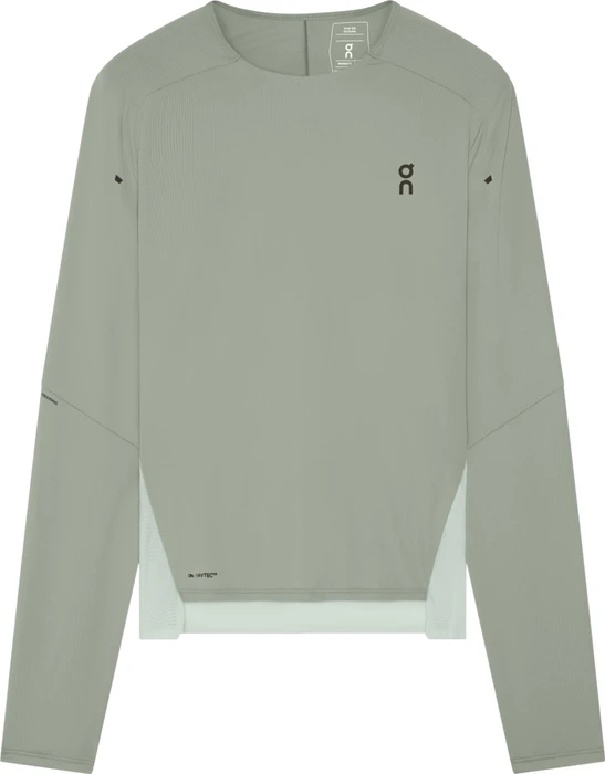 On Performance Long-T Laufshirt langarm tin/iceberg (Damen)