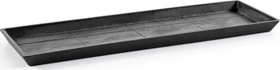 Ecopots Bruges Blumentopfuntersetzer rechteckig 47.5x19.5cm dark grey