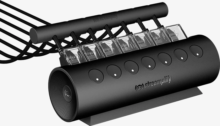Streamplify Hub CTRL 7 RGB USB-Hub, 7x USB-A 3.0, USB-A 3.0 [Buchse]
