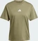 adidas Essentials 3-Streifen Cotton T-Shirt kurzarm olive strata/white (Damen) Vorschaubild