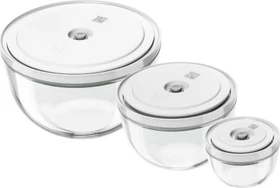 Zwilling Fresh & Save Bowls Glas Vakuumschüssel-Set,   6-tlg.