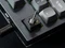 Keychron Hammer Alu Alloy Artisan Keycap, Acryl, Aluminium, Titanium, schwarz/silber, 1 Taste Vorschaubild