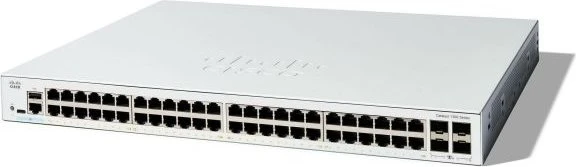Cisco Catalyst 1300 Rackmount Gigabit Managed Switch, 48x RJ-45, 4x SFP+