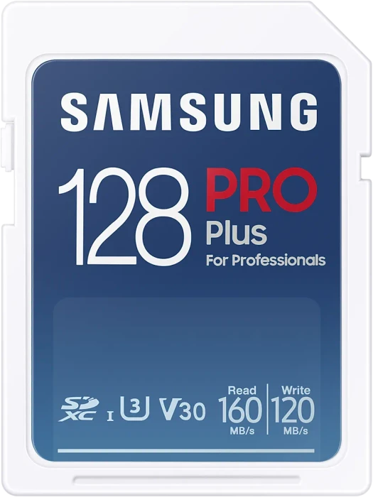 Samsung PRO Plus for Professionals R160/W120 128GB USB-Kit, UHS-I U3, Class 10