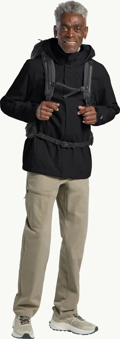 Jack Wolfskin Trailtime 2L Funktionsjacke schwarz (Herren)