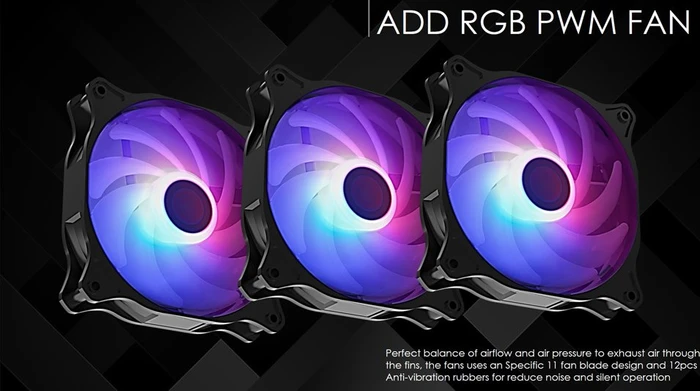Raijintek Eos 360 RBW, 360mm