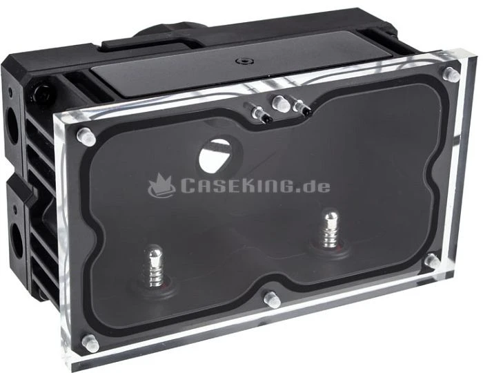 Monsoon Series Two D5 Basic Dual 5.25 Reservoir - matt schwarz