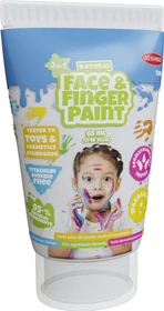 Boti Natural Face & Fingerpaint Fingerfarbe, weiß, 65ml